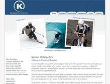 Tablet Screenshot of kramermedical.com